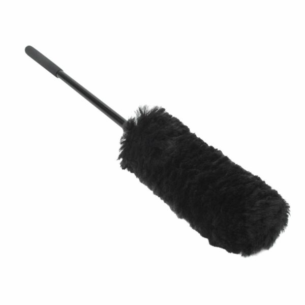 Wool wheel brush