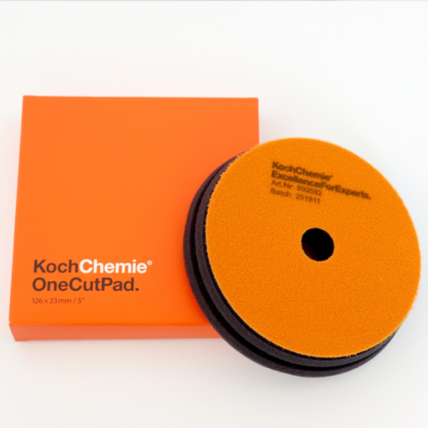 koch chemie one cut pad polierschwamm 126mm