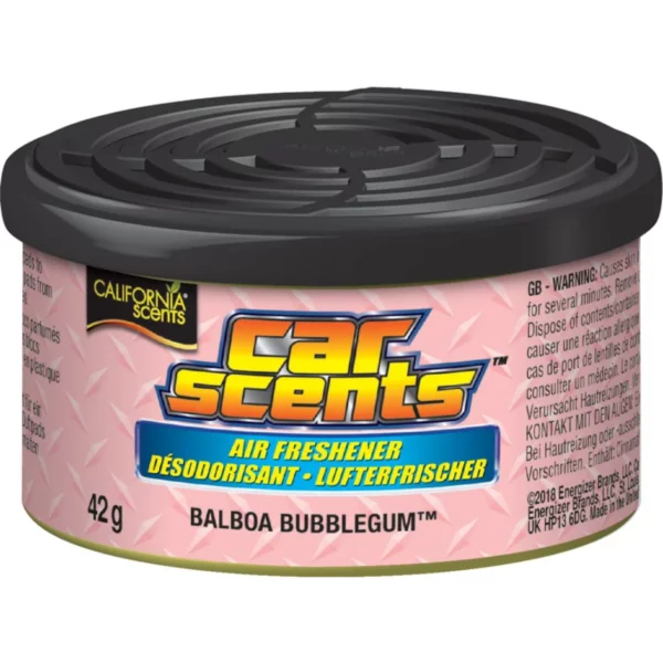 california scents car duftdose balboa bubble gum